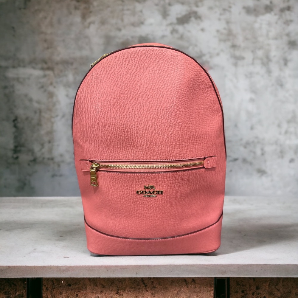 COACH Authentic Rose Gold Backpack